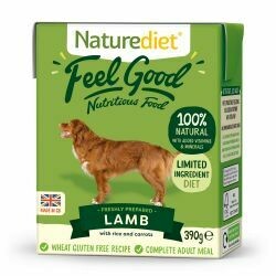 Naturediet Feel Good Lamb 390g