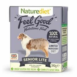Naturediet Feel Good Senior Lite 390g