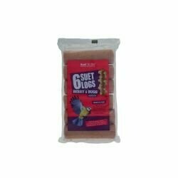 Suet To Go Berry and Bugs Suet Logs 6pack