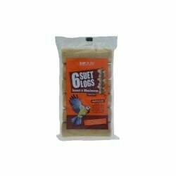 Suet To Go Mealworm and Insect Suet Logs 6pack