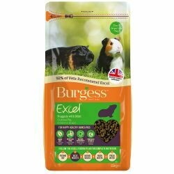 Burgess Excel Adult Guinea Pig Nuggets with Mint 10kg