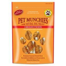 Pet Munchies Chicken Twists 80g