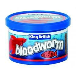 King British Bloodworm Fish Treat 7g
