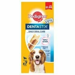 Pedigree Dentastix Daily Adult Medium Dog Treats & Dental Chews