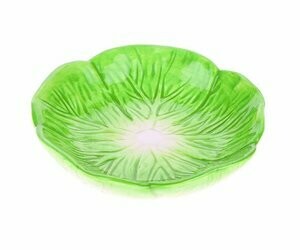 Happy Pet Green Leaf Pet Small Animal Bowl