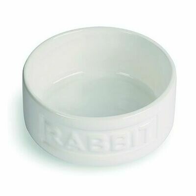 Ceramic White Rabbit Bowl