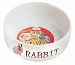 Ceramic Guinea Rabbit Bowl
