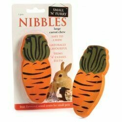 Small 'N' Furry Carrot Wood Chew Large