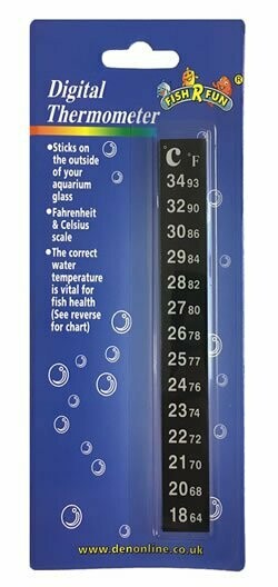 Fish R Fun Stick On Thermometer