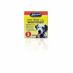 Johnson's One Dose Easy Wormer size 3