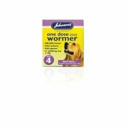 Johnson's One Dose Easy Wormer size 4