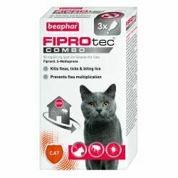 Beaphar FIPROtec COMBO Spot On for Cats 3 tmnt