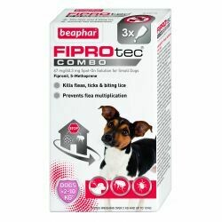 Beaphar FIPROtec COMBO Spot On for Small Dogs 3tmnt