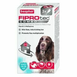Beaphar FIPROtec COMBO Spot On for Medium Dogs 3tmnt