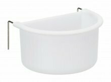 Hanging Bowl with Wire Holder, Plastic Small