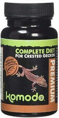 Komodo Premium Complete Diet for Crested Geckos, 75 g