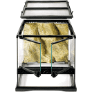 Exo Terra Glass Natural Terrarium, Small/Low