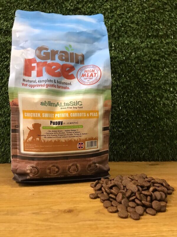 Animaltastic Grain Free Puppy Chick 2kg
