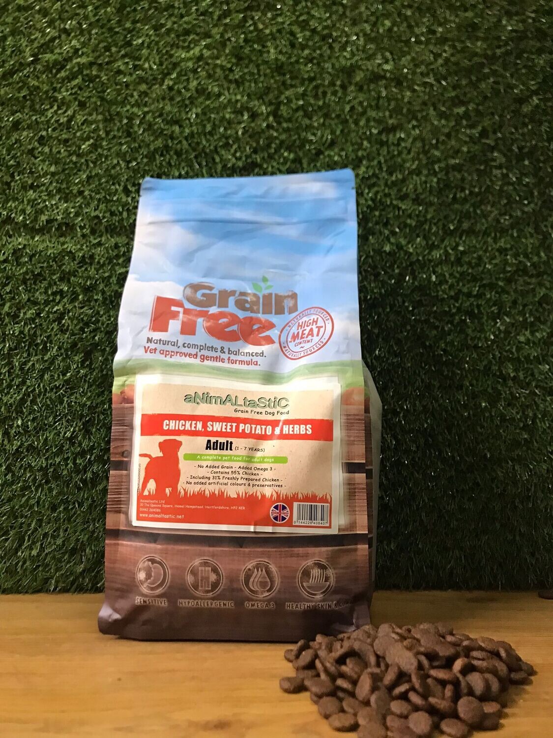 Animaltastic Grain Free Chick & Sweet Potato 2kg