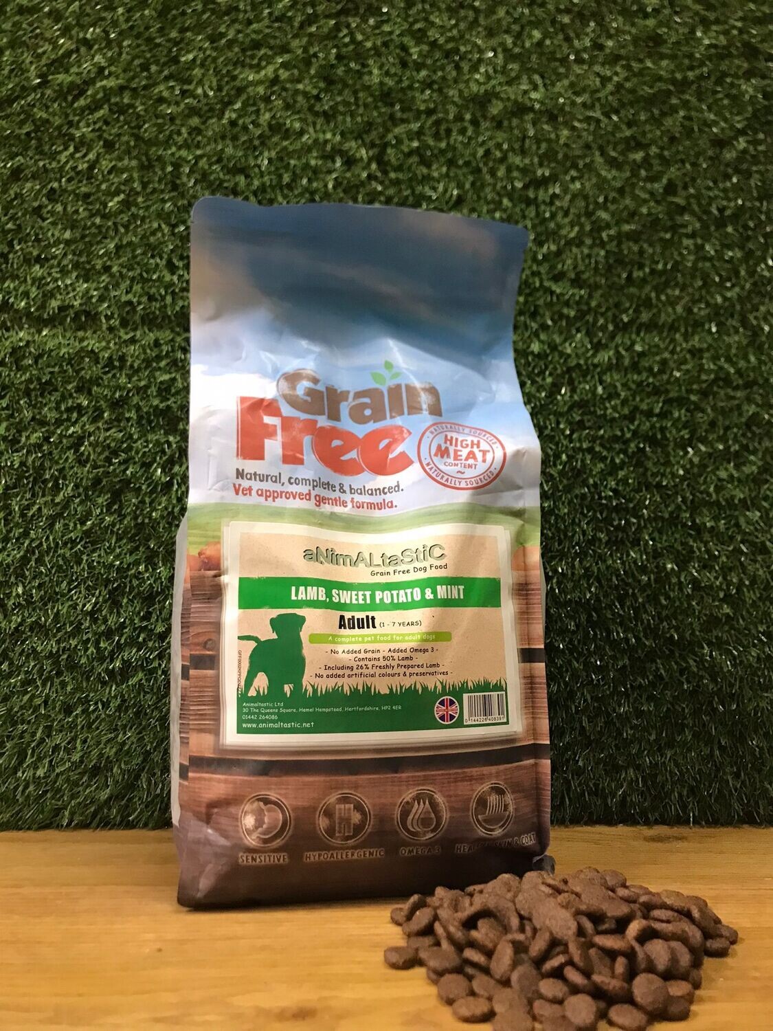 Animaltastic Grain Free Lamb and Sweet Potato 12kg