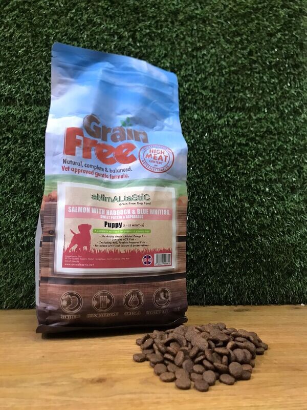 Animaltastic Grain Free Puppy Salmon 12kg