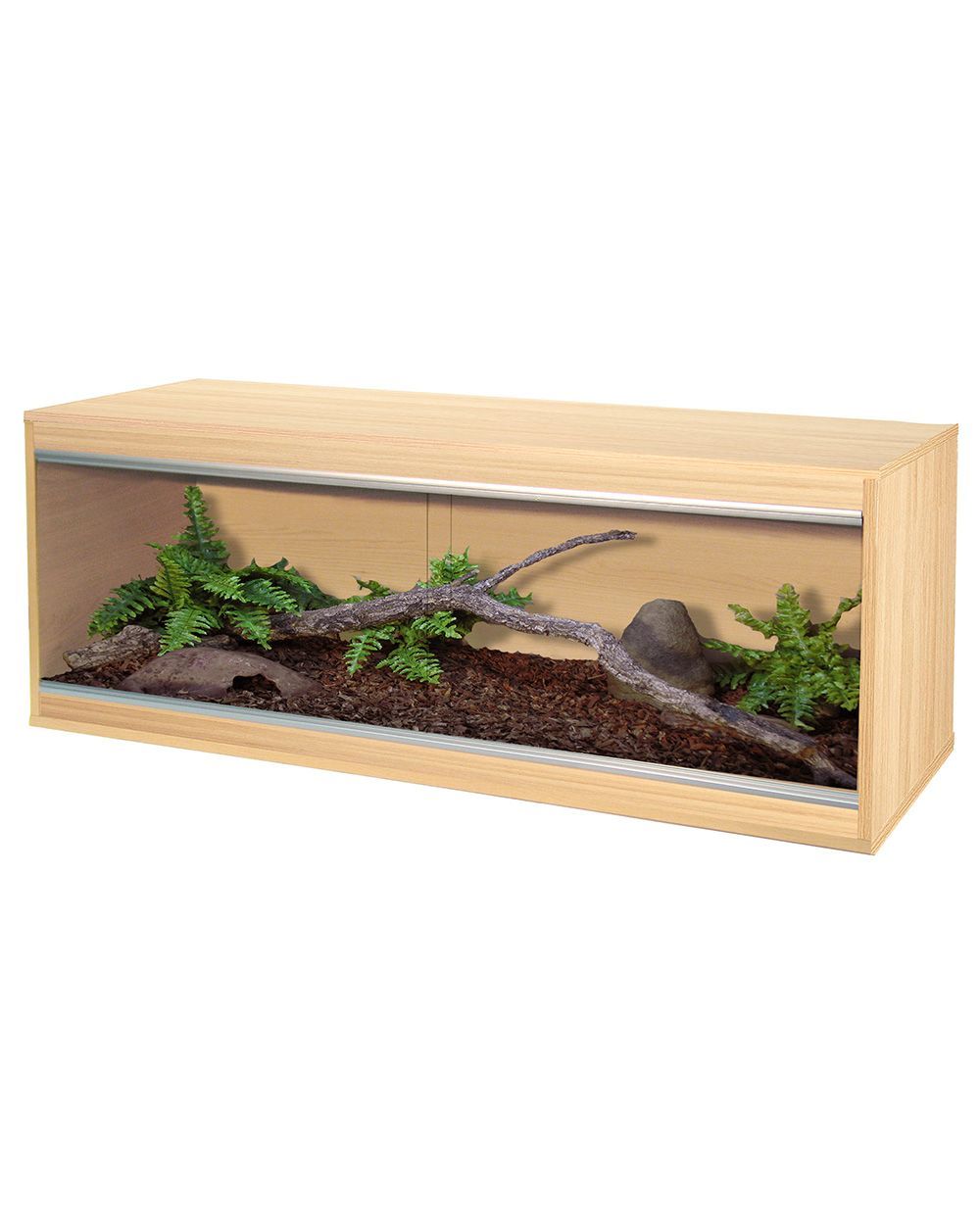 Viv Exotic Maxi Large Oak Vivarium