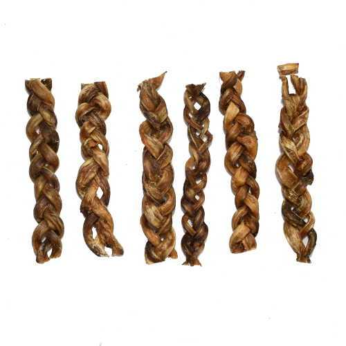 Buffalo Pizzle Braided Single