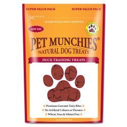 Pet Munchies 100% Natural Duck Training Treats 50g
