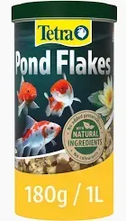 tetra pond flakes 180g