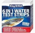 6 in 1 water test strips