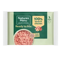 Raw Lamb and Chicken Block 400g