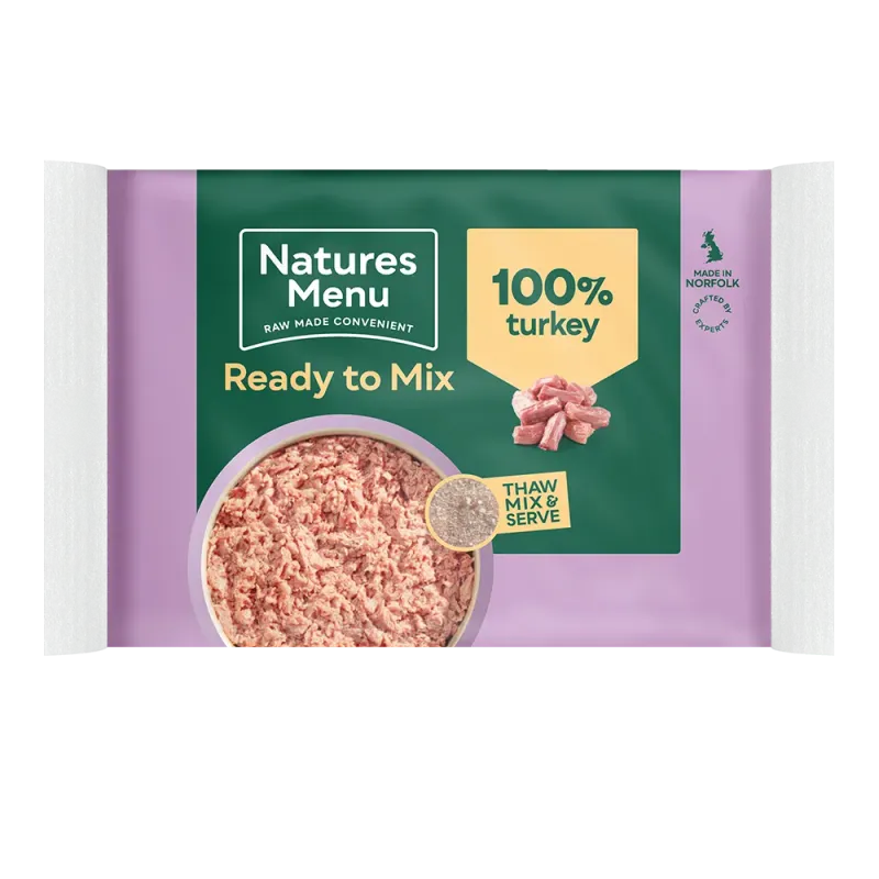 Raw Turkey  Block 400g