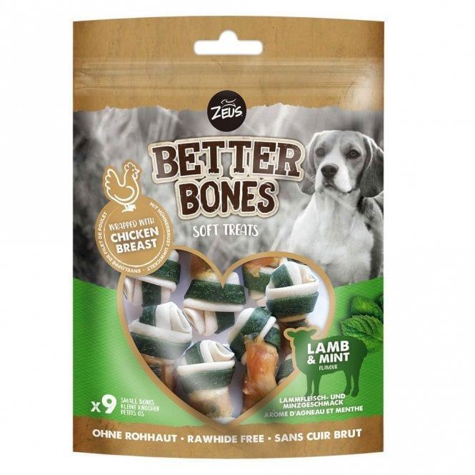Zeus Better Bone Lamb Wrapped Bone 9pck