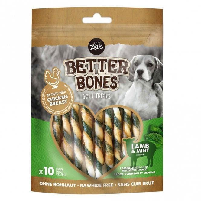 Zeus Better Bones Lamb Twists 10pck