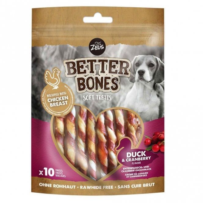 Zeus Better Bones Duck Twists 10pck