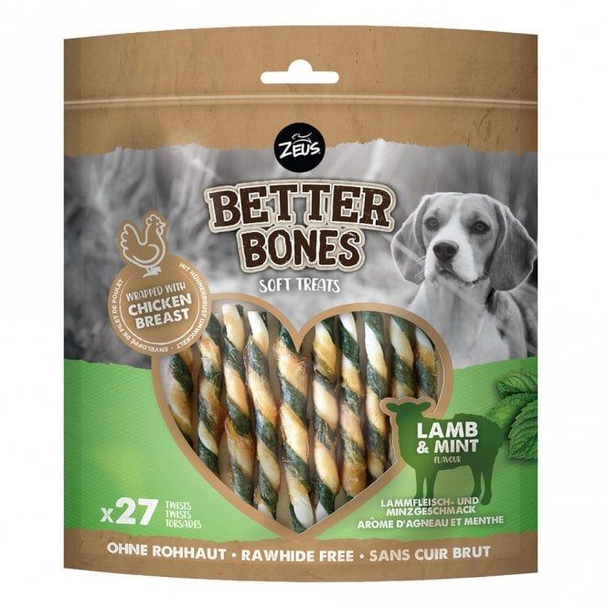 Zeus Better Bones Lamb Twists 27pck