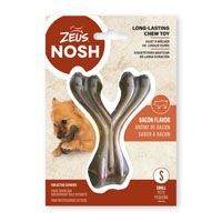 Zeus Nosh Strong Wishbone Chew Bacon Flavour Small