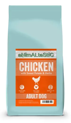 Animaltastic Grain Free Chicken with Sweet Potato & Herbs 2kg