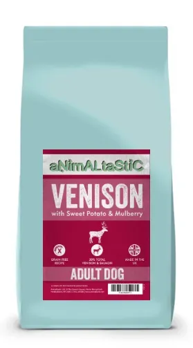 Animaltastic Grain Free Venison with Sweet Potato & Mulberry 6kg