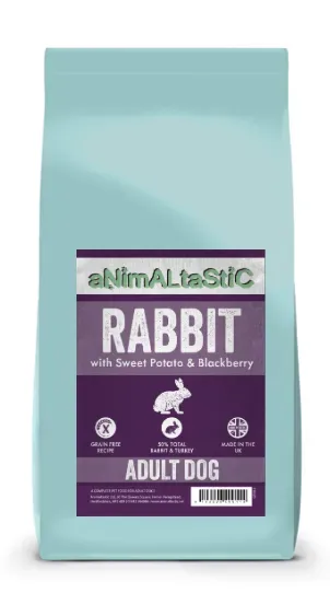 Animaltastic Grain Free Rabbit with Sweet Potato & Blackberry 6kg