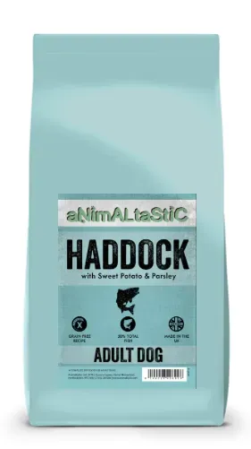 Animaltastic Grain Free Haddock with Sweet Potato & Parsley 2kg
