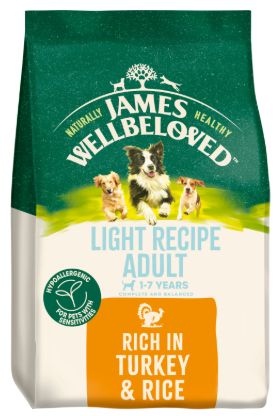 James Wellbeloved Adult Light Recipe Turkey 2kg