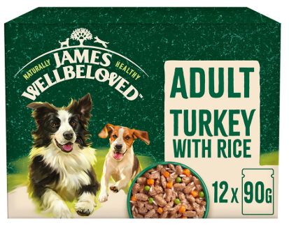 James Wellbeloved Adult Turkey 12 Pouches