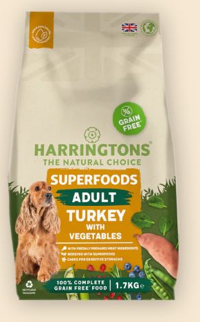 Harringtons Superfoods Turkey with Vegetables 1.7kg