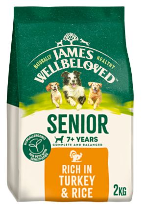 James Wellbeloved Senior Turkey 2kg