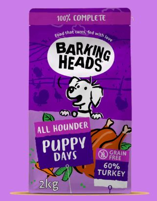 Barking Heads Puppy Turkey & Sweet Potato 2kg