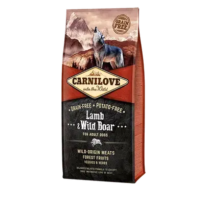 Carnilove Grain Free Lamb and Wild Boar 1.5kg