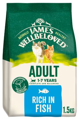 James Wellbeloved  Adult Cat Fish 1.5kg