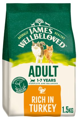 James Wellbeloved  Adult Cat Turkey 1.5kg