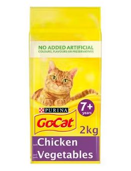 GoCat Senior Cat Chicken and Turkey 2kg